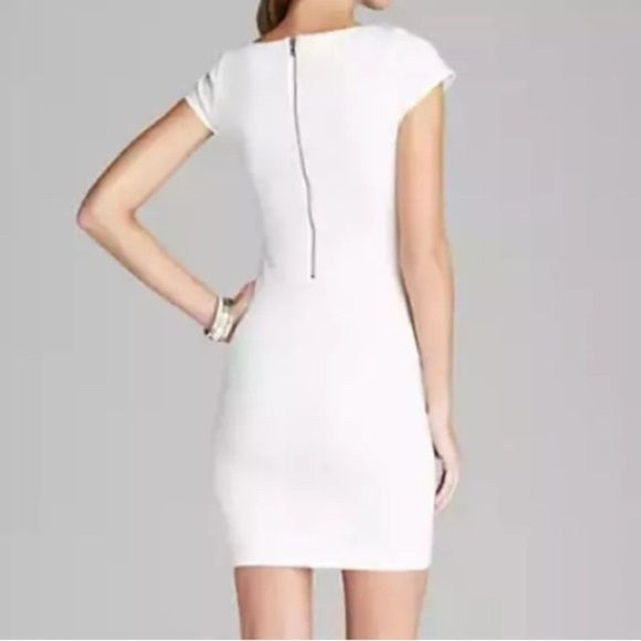 Alice + Olivia white sheath bodycon mini dress
event,romantic,feminine,exc cond! - Picture 2 of 14